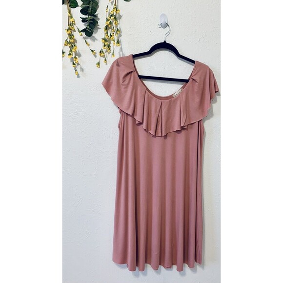 Altar'd state Women’s Dress Minimalist Modest Contemporary Rose Size M - Picture 5 of 7
